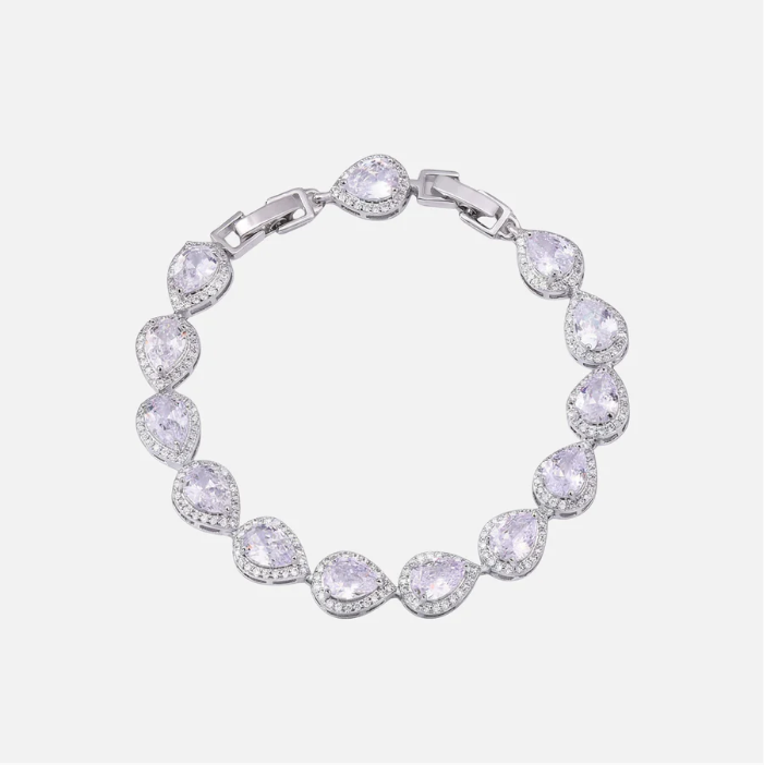 Versailles Crystal Teardrop Halo