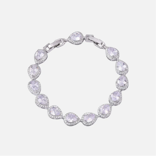 Versailles Crystal Teardrop Halo