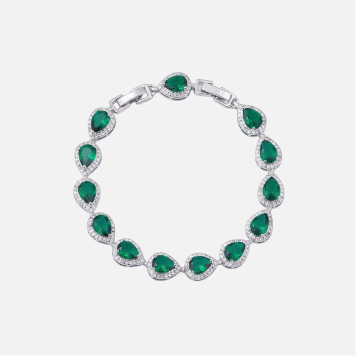 Versailles Crystal Teardrop Halo